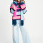 POM Amsterdam Pullovers SWEATER - Brushed Stripes Blue