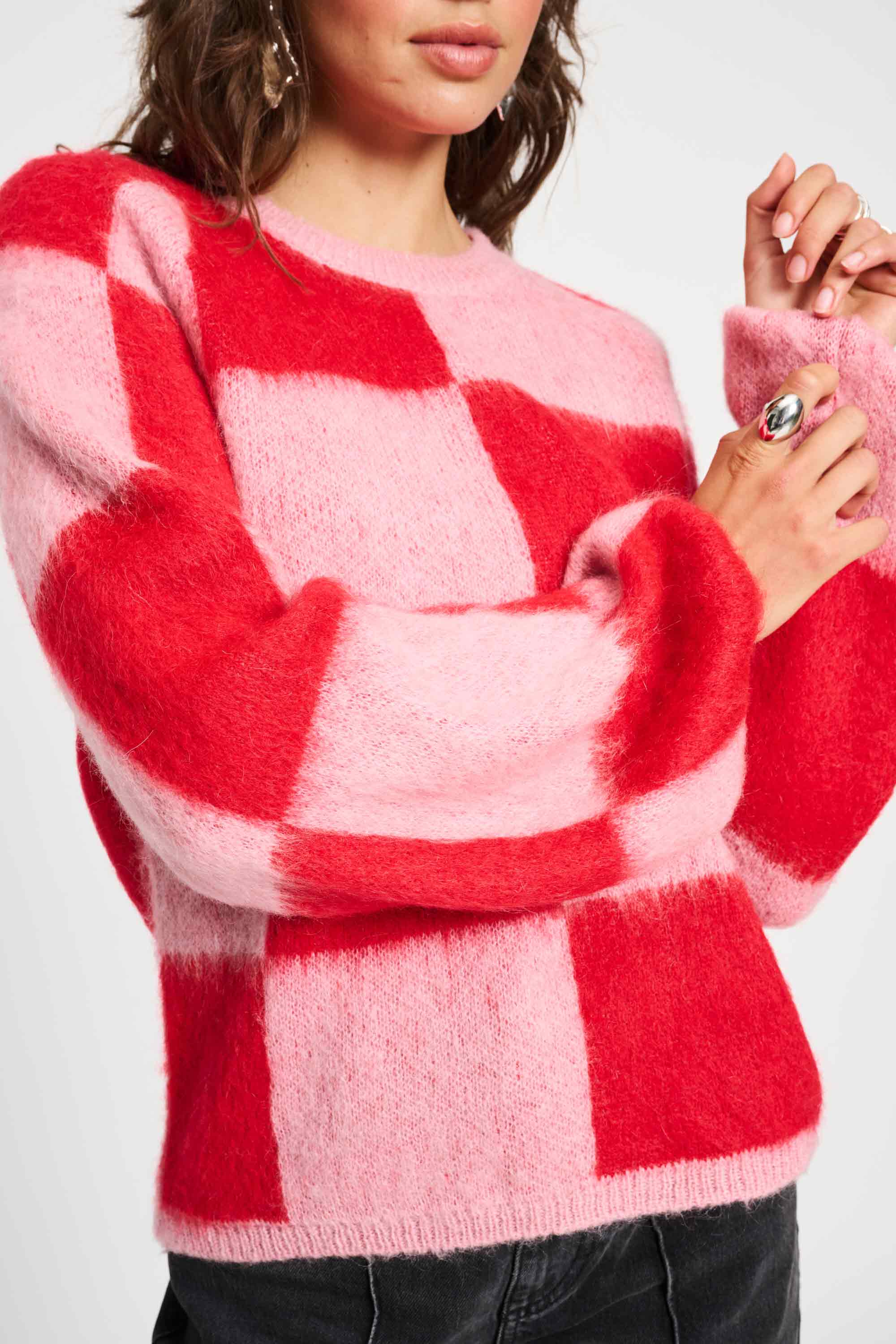 POM Amsterdam Pullovers SWEATER - Checks