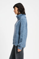 POM Amsterdam Pullovers SWEATER - Dawn Blue