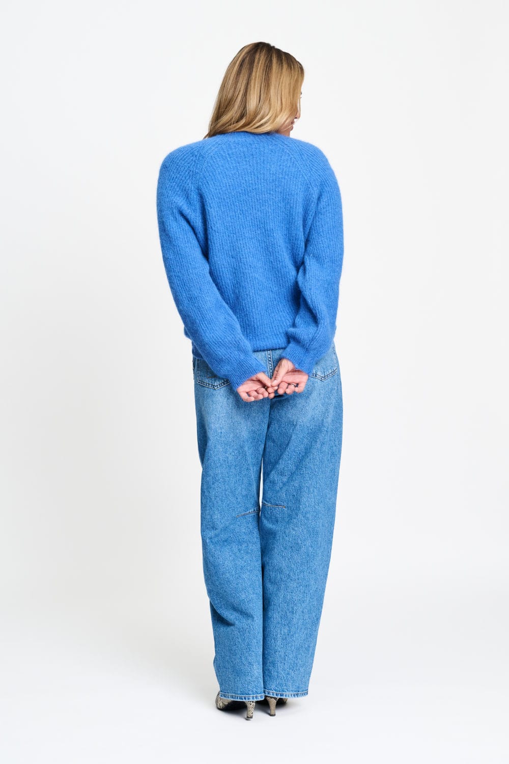 POM Amsterdam Pullovers TOP - Marley Sapphire Blue