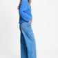 POM Amsterdam Pullovers TOP - Marley Sapphire Blue