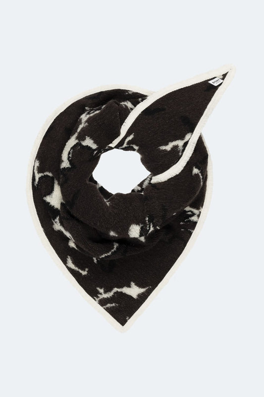 POM Amsterdam Scarves Multi colour / OS ÉCHARPE - Hero Animal Brown White
