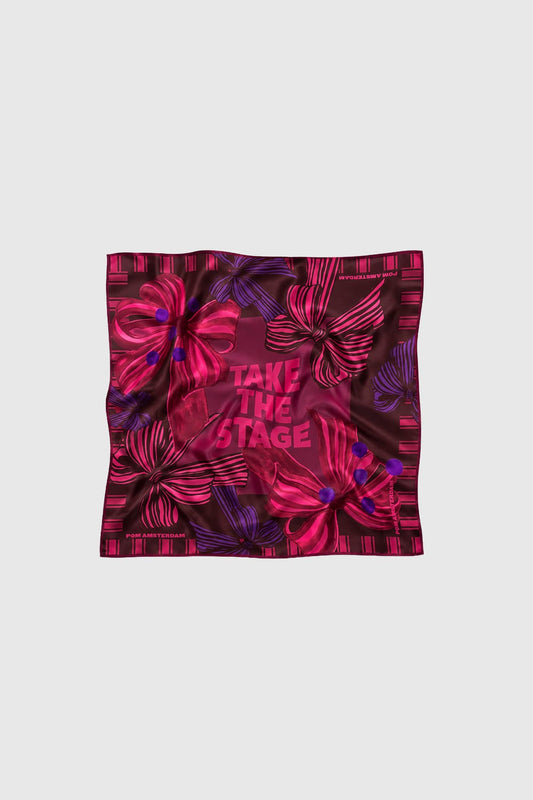 POM Amsterdam Scarves Pink / OS ÉCHARPE - Maud Take The Stage