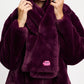 POM Amsterdam Scarves Purple / OS ÉCHARPE - Carmen Dark Plum