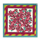 POM Amsterdam Shawls Multi colour / OS ÉCHARPE - Silk Floral Green