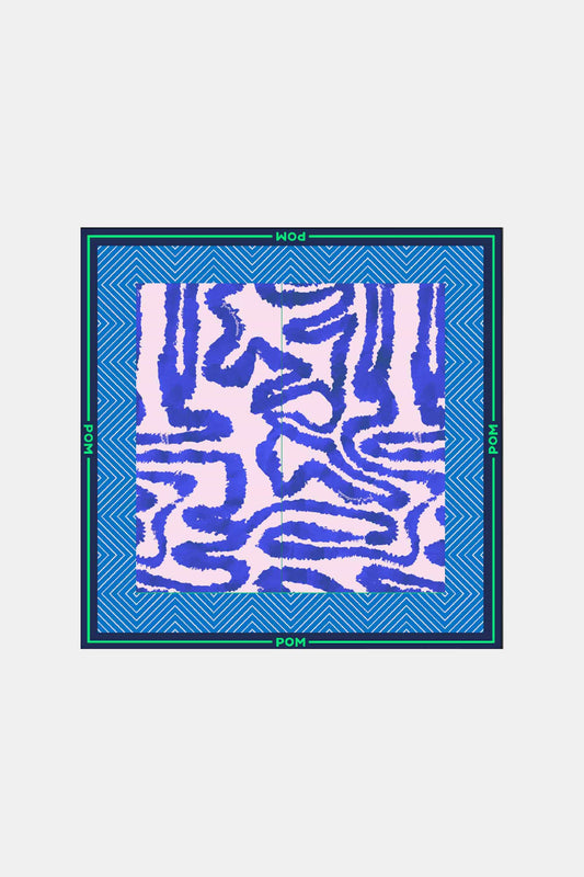 POM Amsterdam Shawls Multi colour / OS SHAWL - Waves Pink