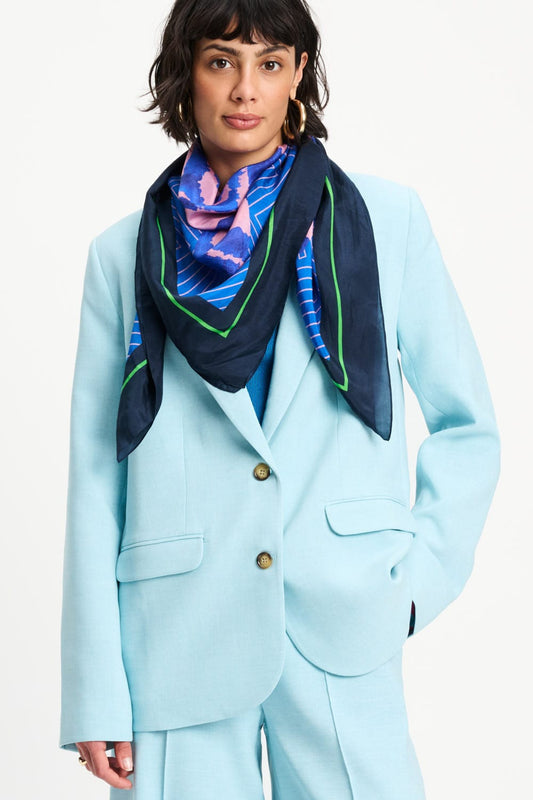 POM Amsterdam Shawls Multi colour / OS SHAWL - Waves Pink