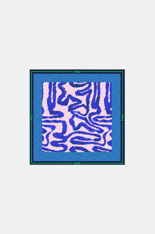 POM Amsterdam Shawls Multi colour / OS SHAWL - Waves Pink Petite