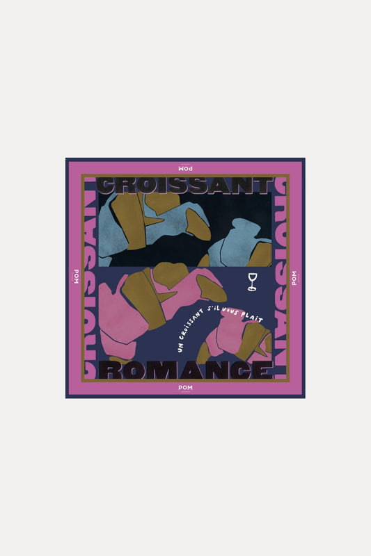 POM Amsterdam Shawls Pink / OS ECHARPE - Croissant Romance Small