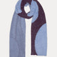 POM Amsterdam Shawls Purple / OS ECHARPE - Dots Plum