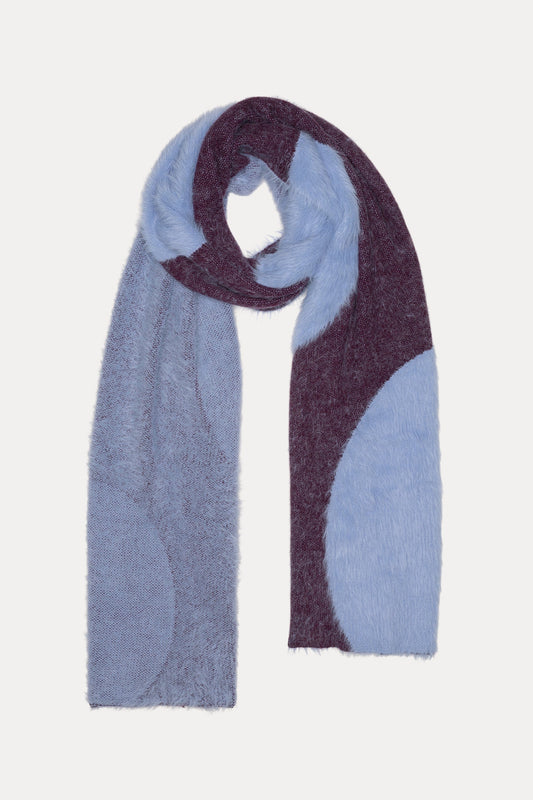 POM Amsterdam Shawls Purple / OS ECHARPE - Dots Plum