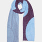 POM Amsterdam Shawls Purple / OS ECHARPE - Dots Plum