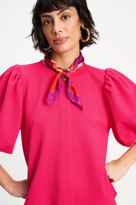 POM Amsterdam Shawls Purple / OS SHAWL - Urban Flora Purple Petite