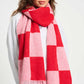 POM Amsterdam Shawls Red / OS ECHARPE - Checks