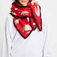POM Amsterdam Shawls Red / OS ECHARPE - Pepper Garden