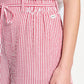 POM Amsterdam Shorts SHORTS - Seersucker Red White