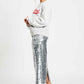 POM Amsterdam Skirts JUPE - Sequins Silver