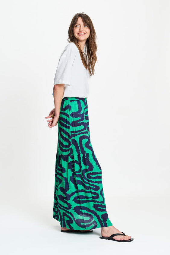 POM Amsterdam Skirts JUPE - Waves Green