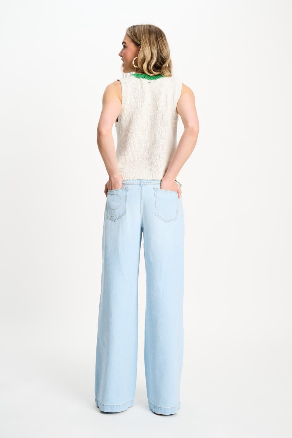 POM Amsterdam Spencers SPENCER - Colourblock White