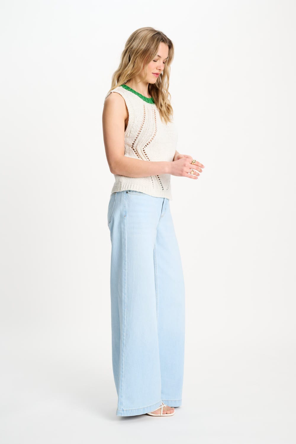 POM Amsterdam Spencers SPENCER - Colourblock White