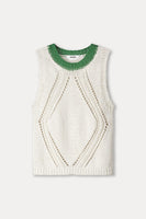 POM Amsterdam Spencers SPENCER - Colourblock White