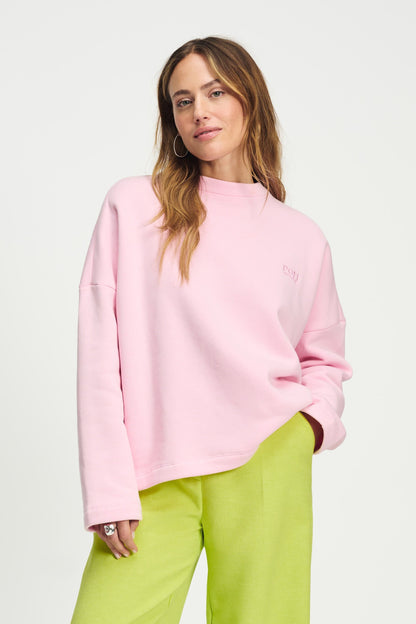 POM Amsterdam Sweaters Pink / 34 SWEATER - Rose Pink