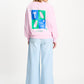 POM Amsterdam Sweaters SWEATER - At The Seaside Pink