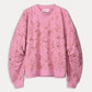 POM Amsterdam Sweaters SWEATER - Butterfly Rose Pink