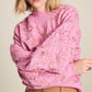 POM Amsterdam Sweaters SWEATER - Butterfly Rose Pink