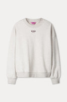 POM Amsterdam Sweaters SWEATER - POM Grey Melange