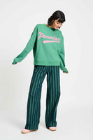 POM Amsterdam Sweaters SWEATER - Pomodori Pine Green