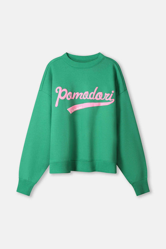 POM Amsterdam Sweaters SWEATER - Pomodori Pine Green