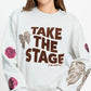POM Amsterdam Sweaters SWEATER - Sascha Take The Stage