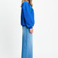 POM Amsterdam Sweaters SWEATER - Sophie The Grand Finale Cobalt Blue