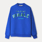 POM Amsterdam Sweaters SWEATER - Sophie The Grand Finale Cobalt Blue