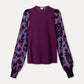 POM Amsterdam Tops TOP - Britt Dark Plum