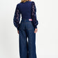 POM Amsterdam Tops TOP - Britt Eternal Blue