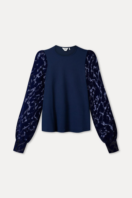 POM Amsterdam Tops TOP - Britt Eternal Blue