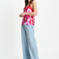 POM Amsterdam Tops TOP - Cami Bubble Bloom Lavender