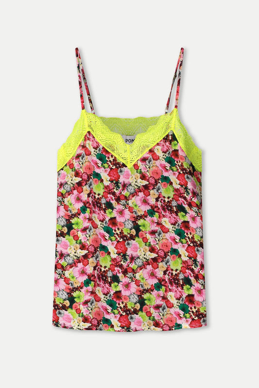 POM Amsterdam Tops TOP - Cami Love Bouquet