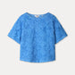 POM Amsterdam Tops TOP - Flora Smashing Blue