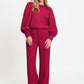 POM Amsterdam Tops TOP - Kae Burgundy Red
