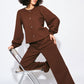 POM Amsterdam Tops TOP - Kaylee Chocolate Brown