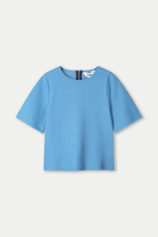 POM Amsterdam Tops TOP - Meg Smashing Blue
