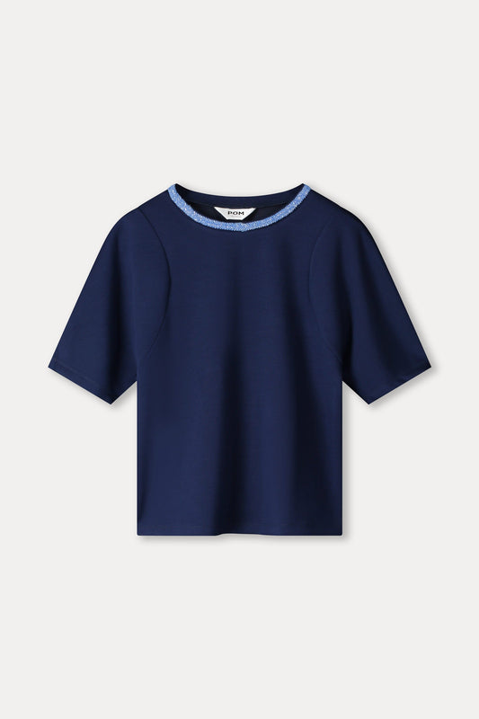 POM Amsterdam Tops TOP - Nena Night Blue