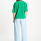 POM Amsterdam Tops TOP - Nena Palm Green