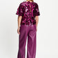 POM Amsterdam Tops TOP - Nina Dark Plum