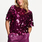 POM Amsterdam Tops TOP - Nina Dark Plum