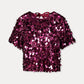 POM Amsterdam Tops TOP - Nina Dark Plum