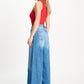 POM Amsterdam Tops TOP - Rib Bloom Red